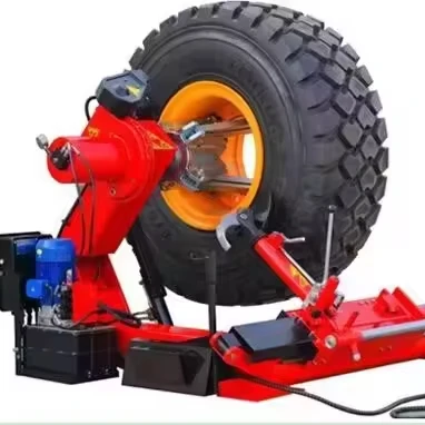 big tire changer for truck bus heavy equipment tyre changing machine