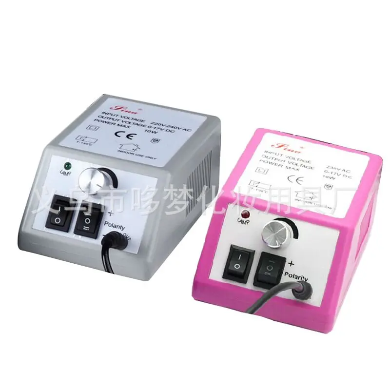 White and pink electric manicure drill grinder machine Nail drill machine professional manicure pedicure machine