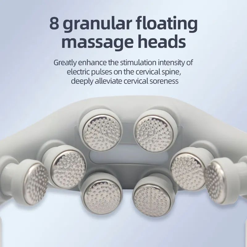 Intelligent Neck Massager Pulse Heating Physical Therapy Instrument Hot Cervical Vertebra Instrument