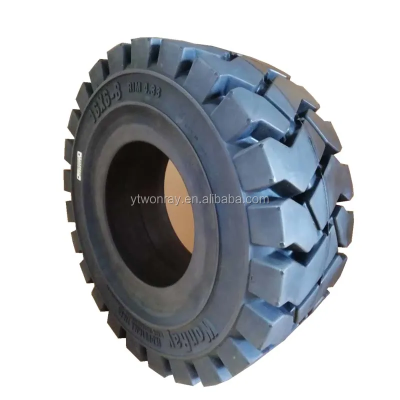 Поставка с завода Wonray, 16X6-8 с 4,33r, резиновые твердые шины для вилочных погрузчиков Hyundai Doosan Linde