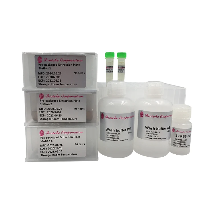  Оптовая продажа новый тест-комплект на экстракцию нуклеиновой кислоты bioteke dna