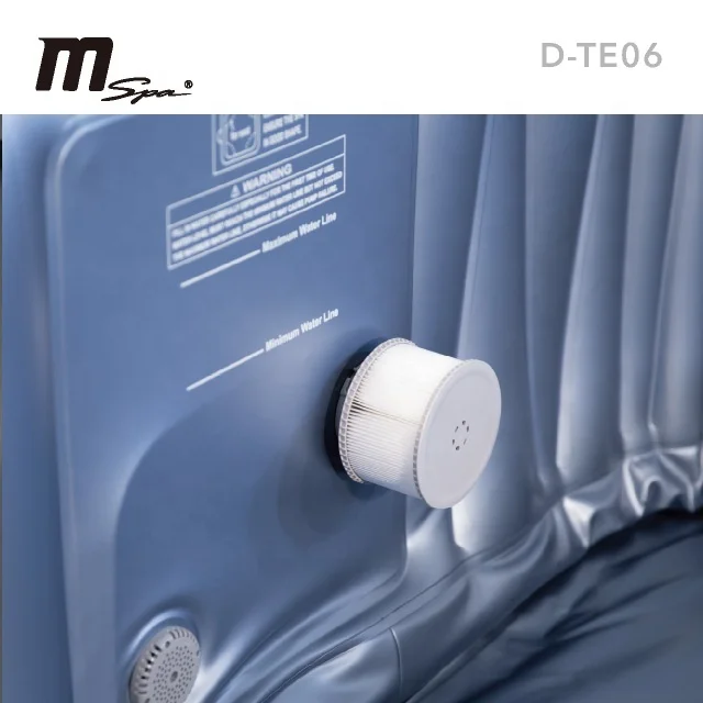 
Tekapo D-TE06 Inflatable portable spa and hot tub and 6 person Outdoor spa 