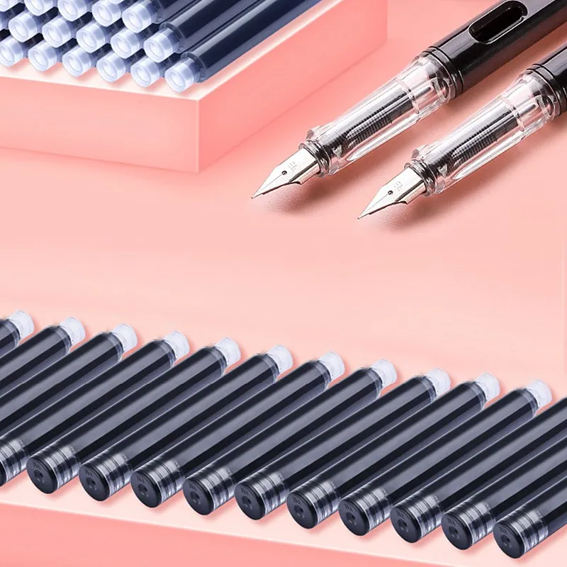 High Quality Fountain Pen Blue Black Red Replace Sacs Cartridges Refill Ink