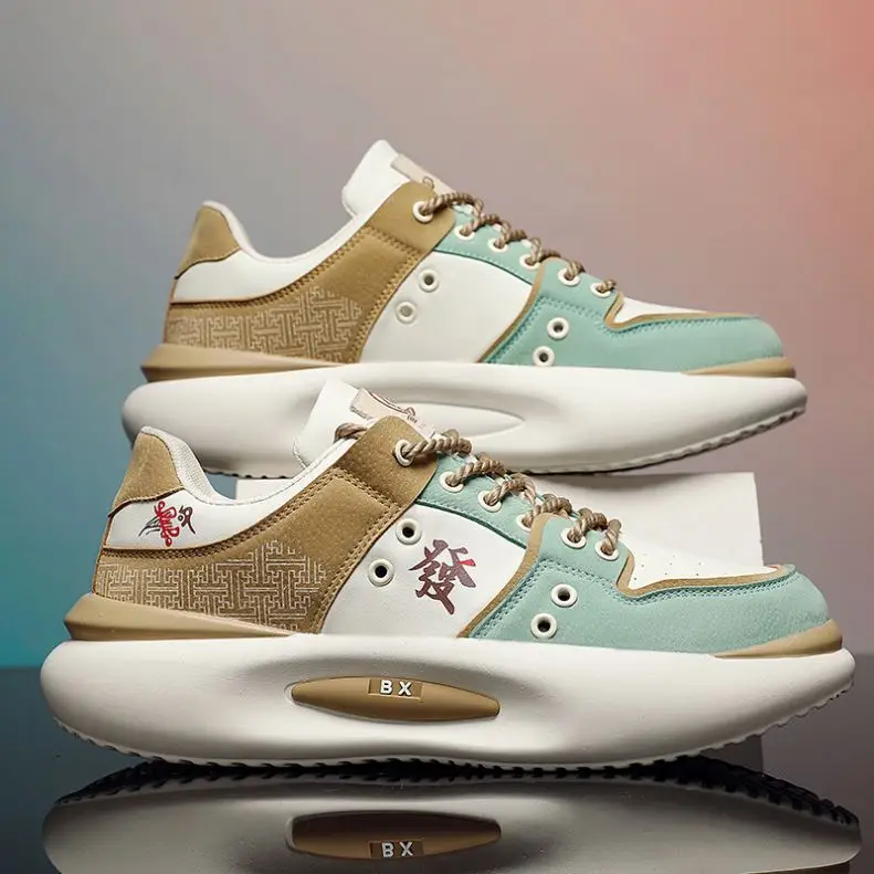 Wholesale Man Sneakers Running Chunky Men Sport Shoes High Quality Custom Sneaker Fitness Walking Shoes