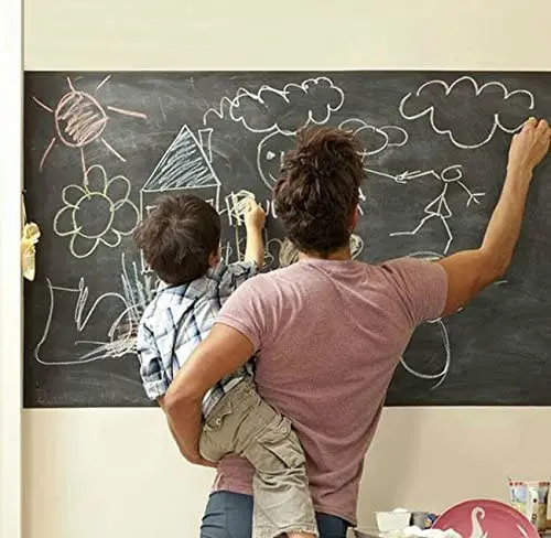 Wholesale Adhesive Chalkboard Wall Sticker 45cmx200cm Blackboard Sticker