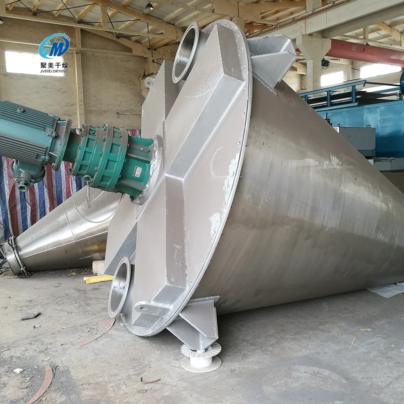 China Supplier Double screw conical mixer vertical dry powder mixer chemical powder mixer