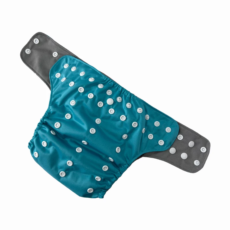 2024 OEM Customize Cloth One Pocket Diaper Newborn AWJ Inner Adjustable 3-15Kg Washable Baby Cloth Diaper