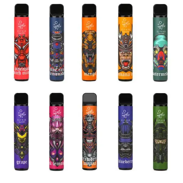 wholesale elf bar 1500 lux original vape only fume vapes disposable vapes  podvape elfbar vapespen elf bar with qr code 1500 lux