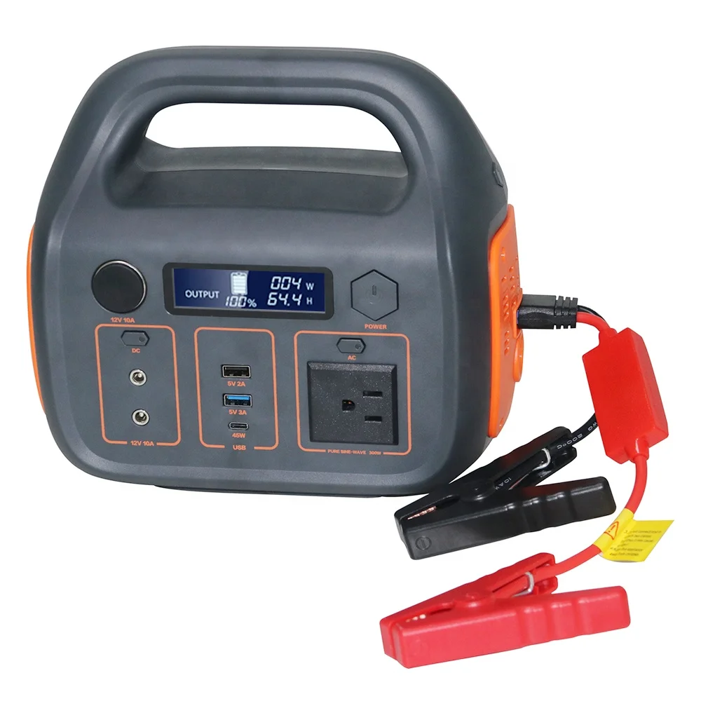 Новый инновационный Высококачественный многофункциональный внешний аккумулятор для кемпинга на открытом воздухе 300 Вт