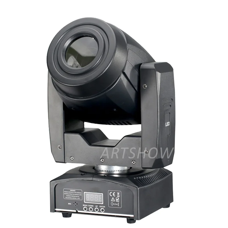 LED Spot 60W Moving Head Light Gobo Pattern Rotation Manual Focus With DMX Controller For Projector Dj Disco Stage Lighting