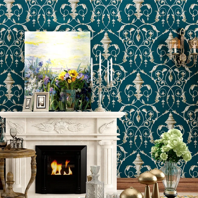 Latest self-adhesive backgrounds wallpaper rolls Wholesale modern interior wallpaper design for home bedroom wall decoration