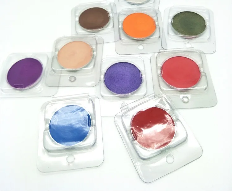 DIY eyeshadow palette custom acrylic empty magnetic eyeshadow palette  packaging 10 holes empty eyeshadow palette case
