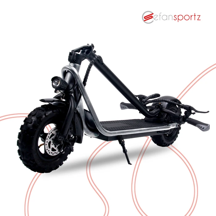 CE EN17128 Urban E scooter powerful 500W Motor equipped with 11 inch extra wide all terrains tires 480Wh Battery