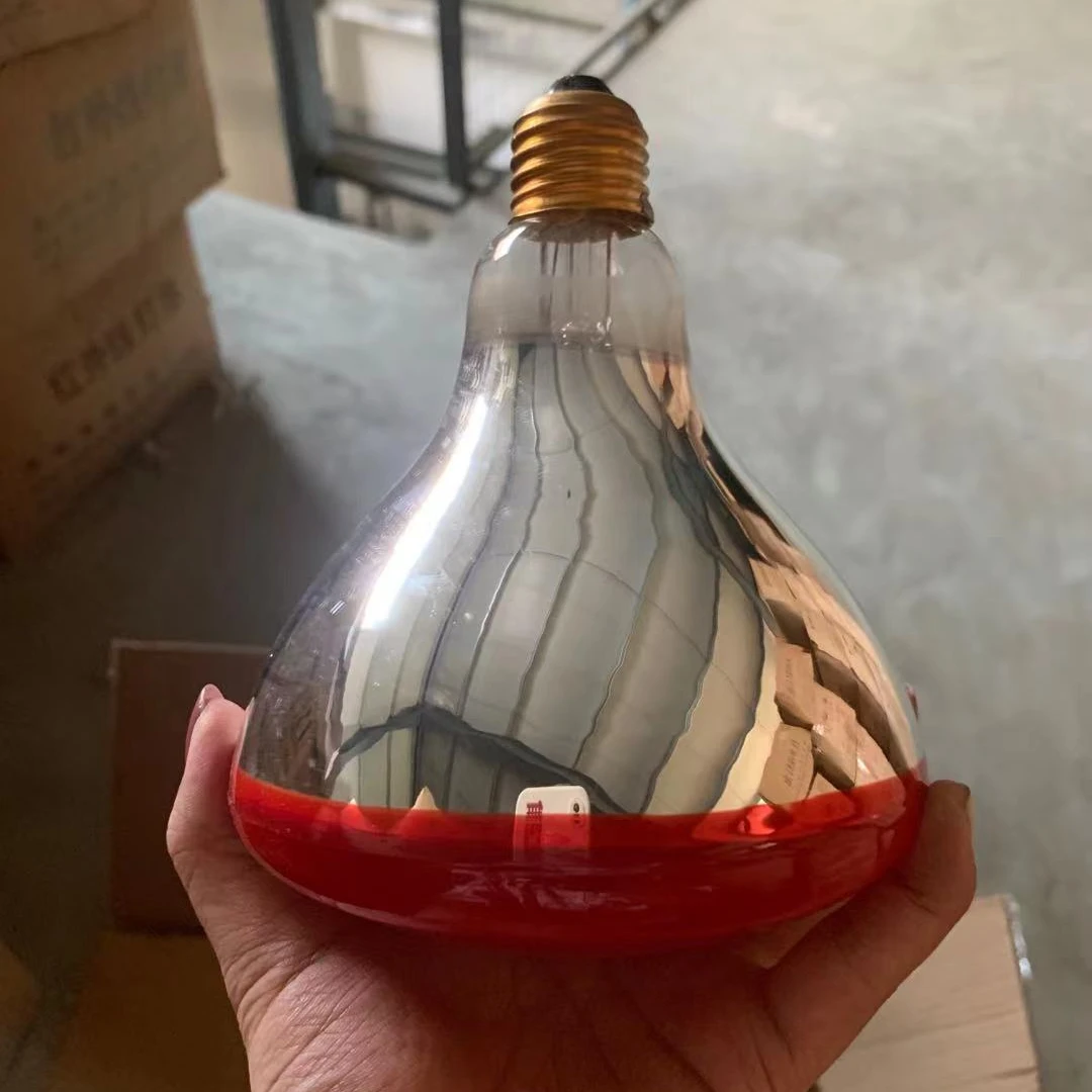 Hot Sale PAR38 250W 275W 165mm*125mm Poultry Heat Infrared Heating Lamp Bulb Light For Chicken