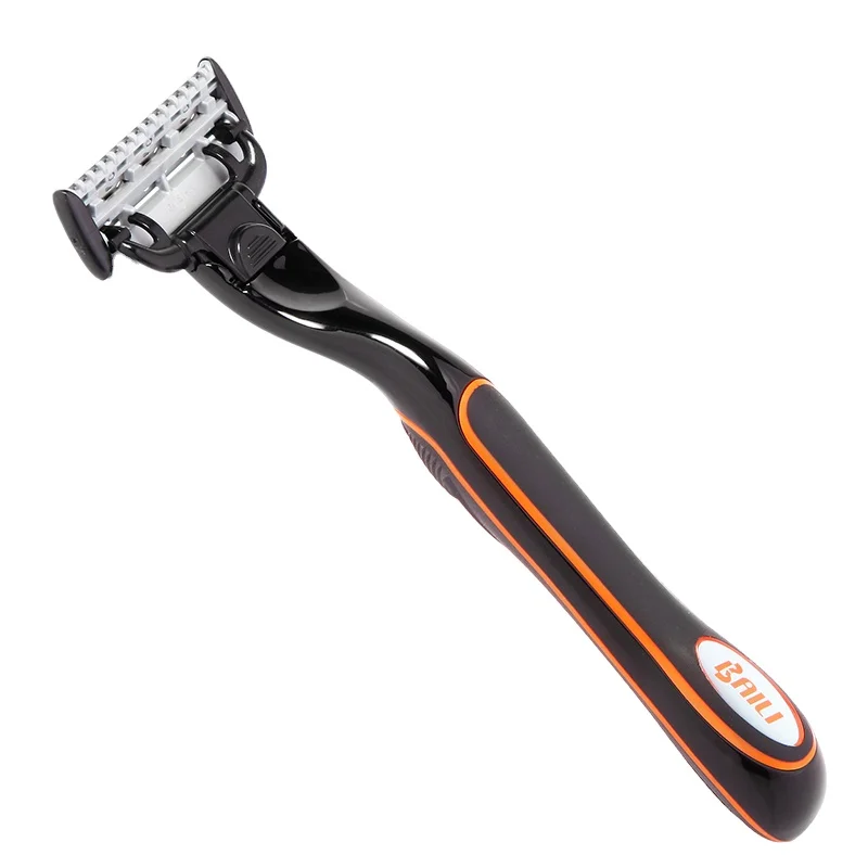 Waterproof Stainless Steel Handle 5 Blade Shaving Razor And Blade For Wet Shave Tools Custom Boxes