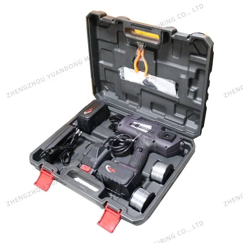 Building Construction Tools Rebar Tying Machine High Efficiency Super Popular Reinforcing Steel Bar Binding Tool