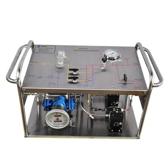 High Pressure Portable Gas Booster Pump Air Driven Pneumatic Gas Pump System