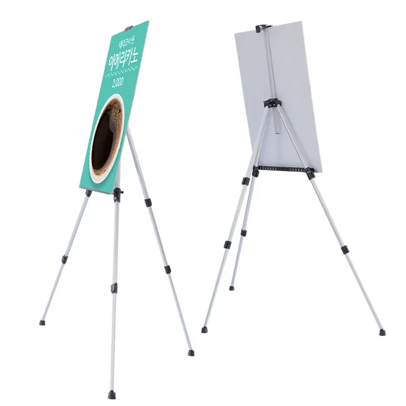 Artist Display set de arte 208 piezas Tripod brassEasel Stand Foldable Drawing Boards stand with Bracket canvases for painting