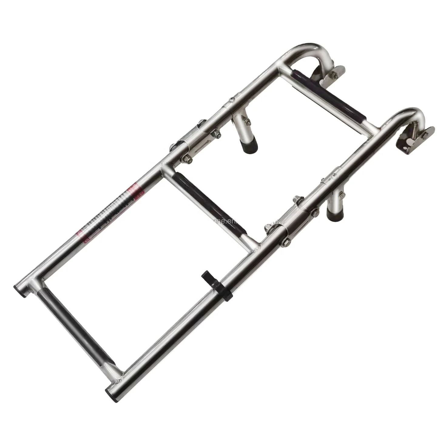 High Quality Stainless Steel Handrail Bracket 2+1 Marine Equipment Accessory Step Folding Boat Ladder
