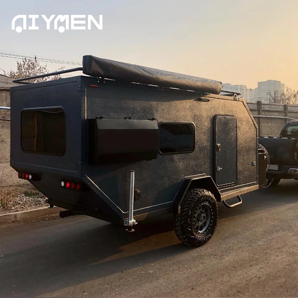 Australian Luxury Outdoor Fiberglass Mini Camper Kitchen All-Road Expedition Offroad Inflatable RV Travel Trailer Camper Caravan
