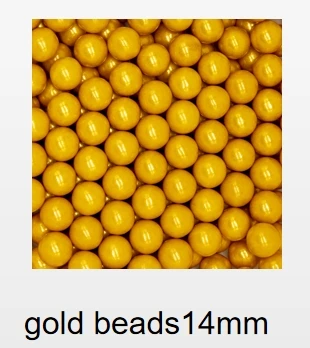Hot Selling Golden Round Sugar Beads Donut Cake Decorations Sprinkles Edible Candy