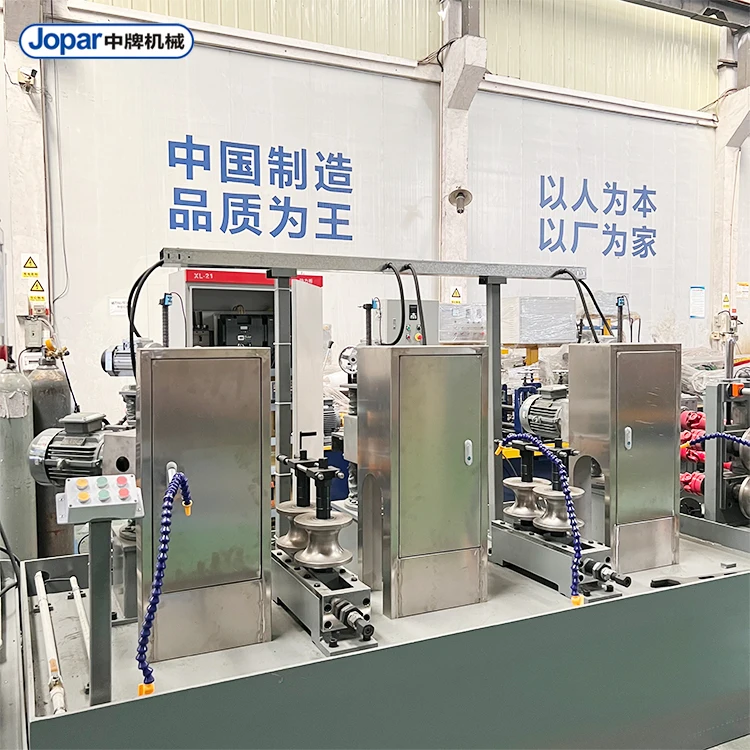 China Factory Price On Line Laser Cutting Round  Square Rectangular Tube Pipe Production Line Tube Mill Machines