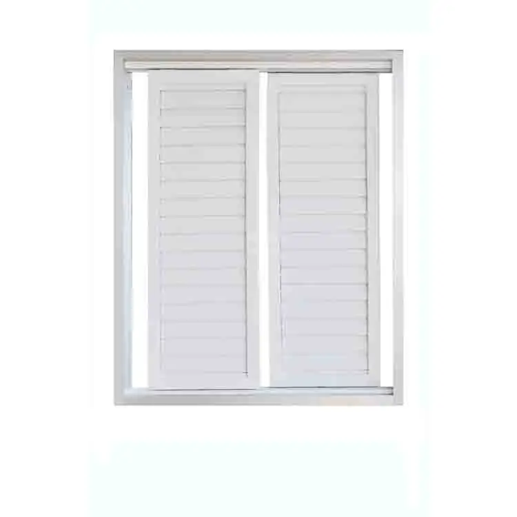 Italian Plantation Shutters Jalousie windows Exterior Aluminium Louver Window Price