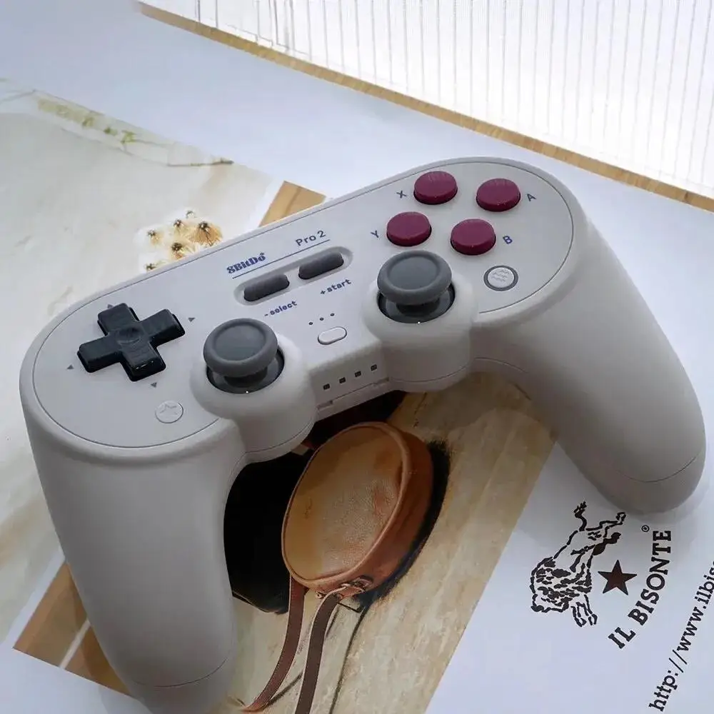8BitDo Pro 2 Bluetooth Gamepad Controller with Joystick for Nintendo Switch, PC, macOS, Android, Steam Deck & Raspberry Pi