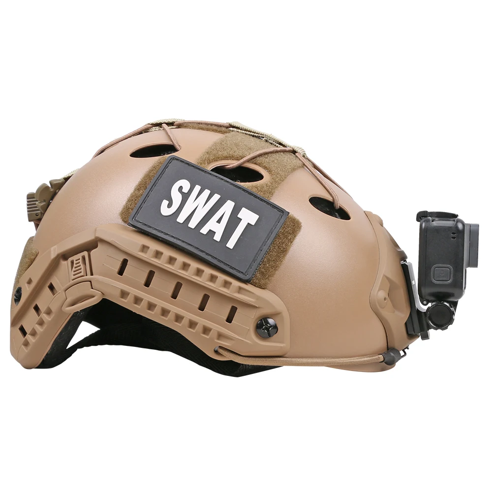 SUREWO Aluminum Camera Bracket NVG Mount Match for Tactical Helmet for GoPro Hero 7/(2018)/6/5/4 Black DJI Osmo Action and More