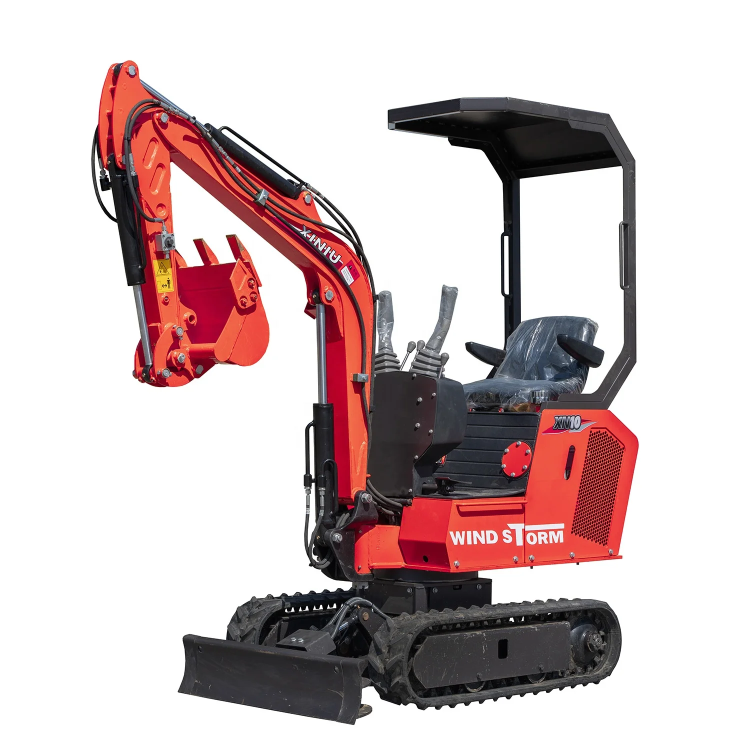 Rhinoceros XN10 windstorm Alisa He sales Mini Excavator CE /epa smallest mini excavator crawler excavator price