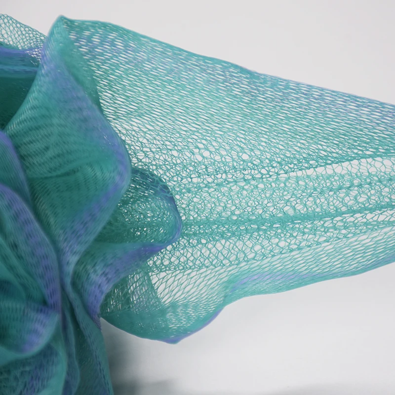 Eco Friendly Bath Shower Loofahs Sponge Exfoliating Body Scrubber 60G Pouf Bath Sponges