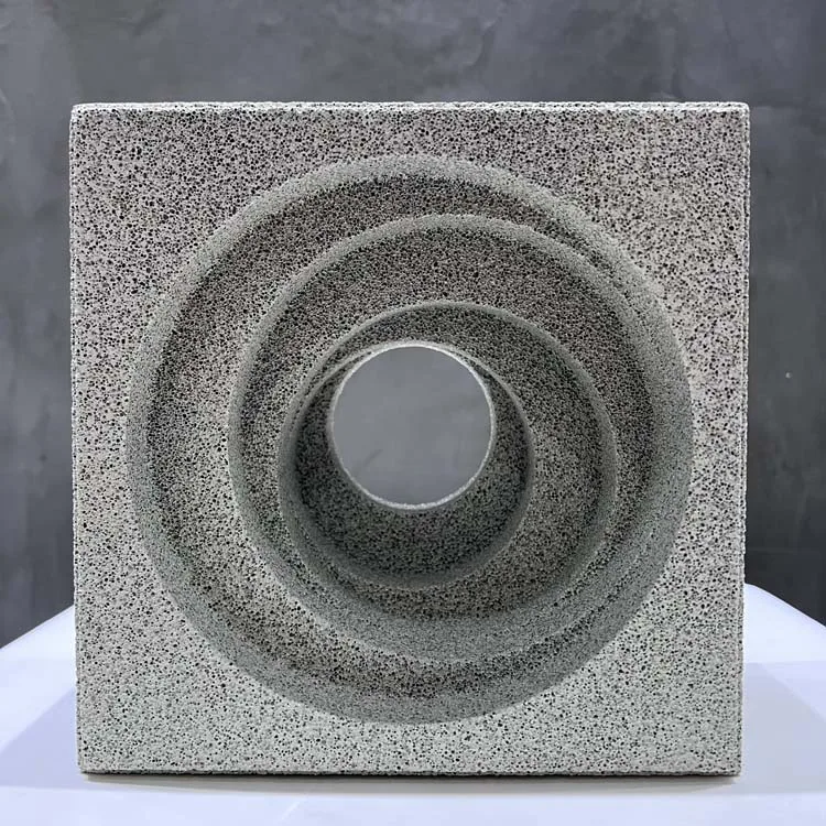 Много цветов глиняный камень Крытый открытый полый блок настенный декоративный полый кирпич