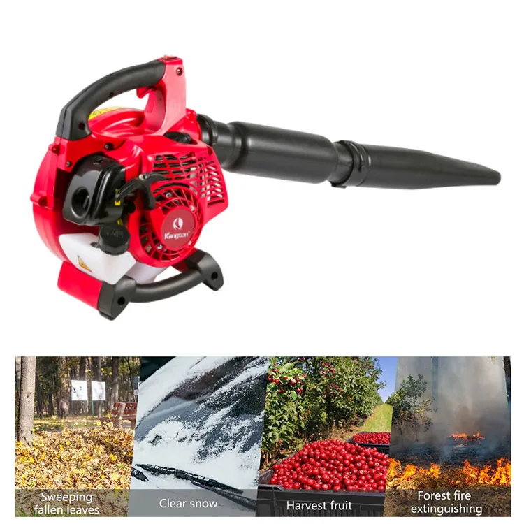 High Quality Gasoline Powered Leaf Blower Shredder Portable Leaf Blower Sucker Machine