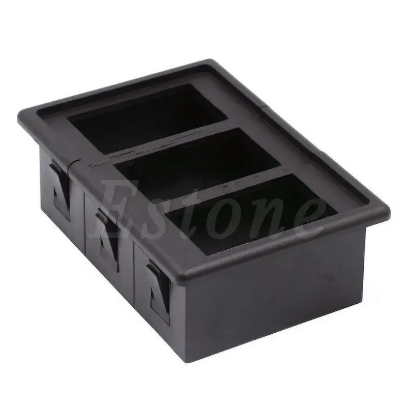 
3 Rocker Switch Clip Panel Assembly Patrol Holder Housing For ARB Carling Type 