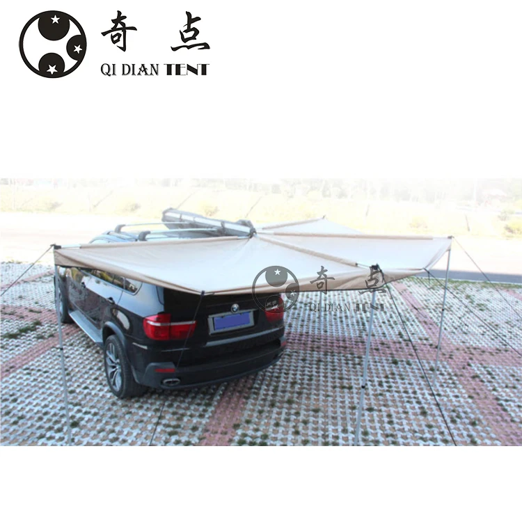 Vehicle Roof Top Tent Sector Awning 270 Degree Car Camping Tent Touring Fox Wing Tent