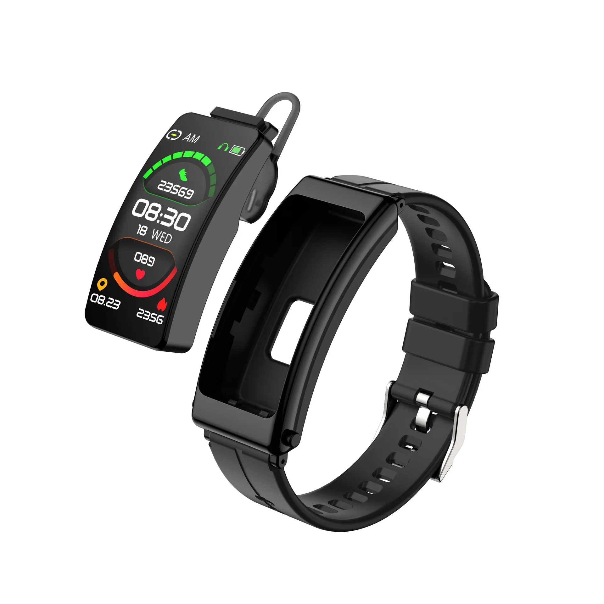 Умный браслет 2-в-1 с Bluetooth-гарнитурой