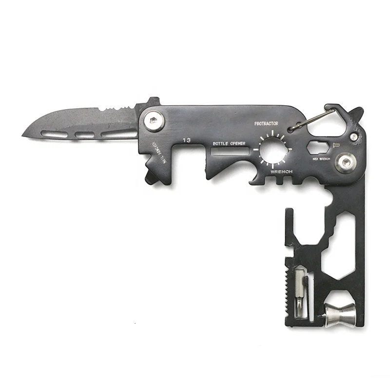 Muti-funcition Mini Folding Pocket Knife Hot Sale Multi-Function Tools Folding Pocket Hunting Knife Mini Screwdriver Keychain