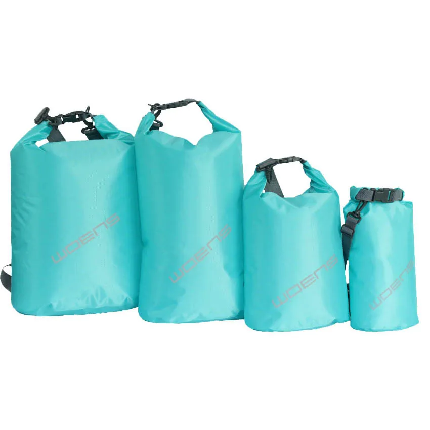 Ultralight Dry Bags 3 Piece Set - Waterproof Siliconized Dry Sack Accessory for Lightweight,Travel ,Boating,Kayaking Camping