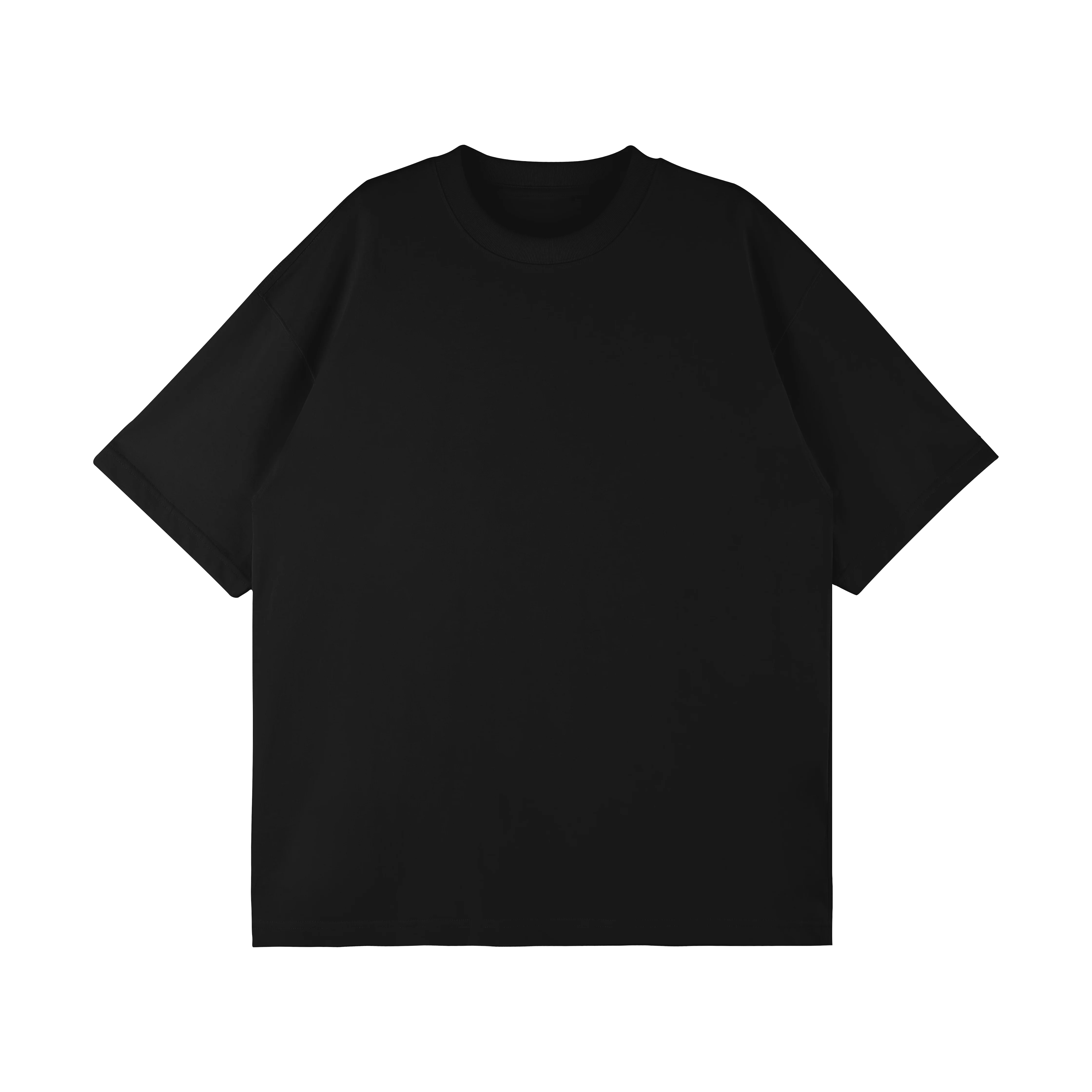 High Quality 240g Short Sleeve Heavy T Shirts Customization Blank Mercerized Cotton T-shirts