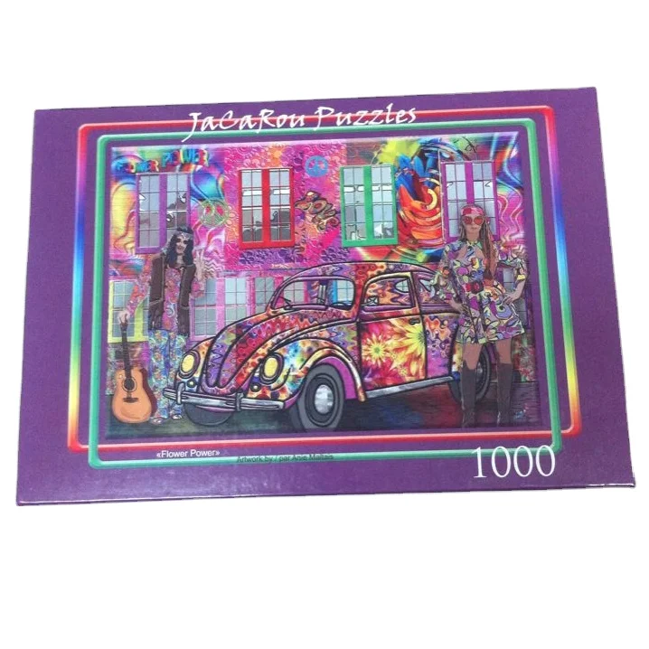 China Manufacturer High Quality Wholesale Jigsaw Paper Custom Puzzle Game