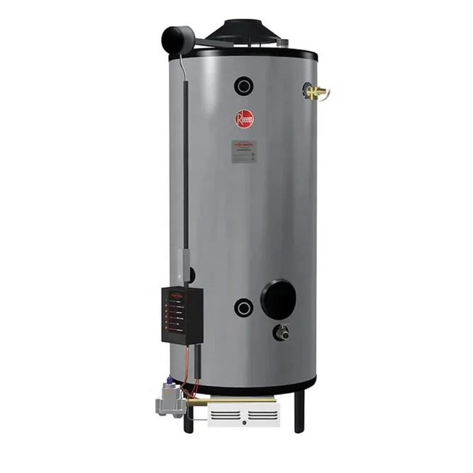 COMMERCIAL Rheem gas electric natural gas water heater Flue  vent damper