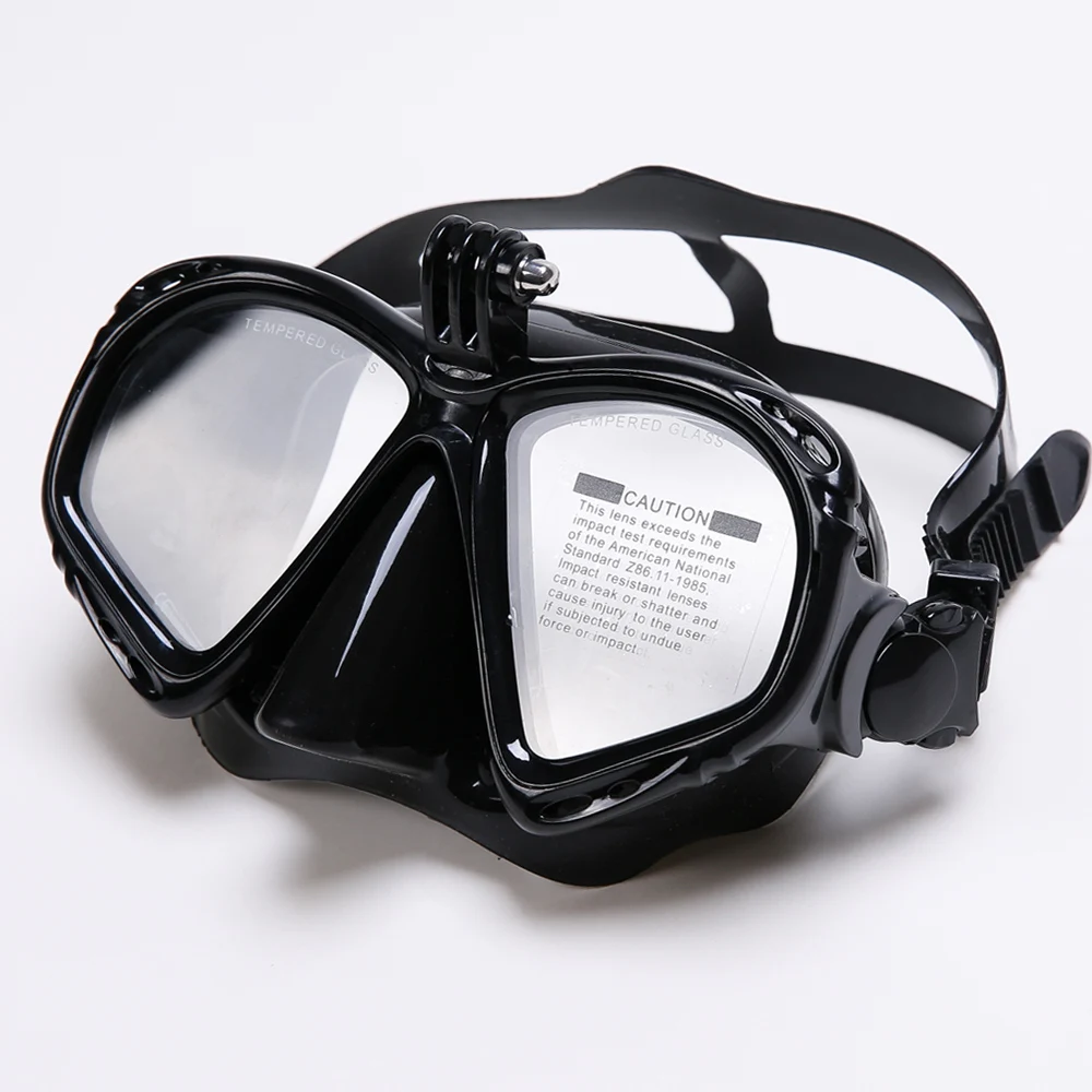 Seafrogs Swimming Diving Mask Dry Snorkel Set with Adapter for  DJI Osmo etc Action Camera