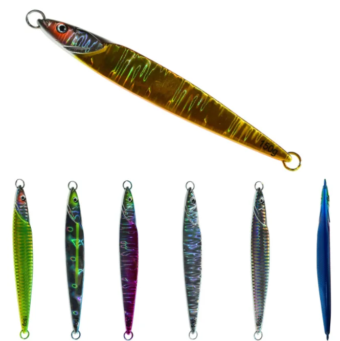 
XINGLONG Road iron plate lure boat fishing slow cod Spanish mackerel red sweet quick lead lead fish sea fishing 