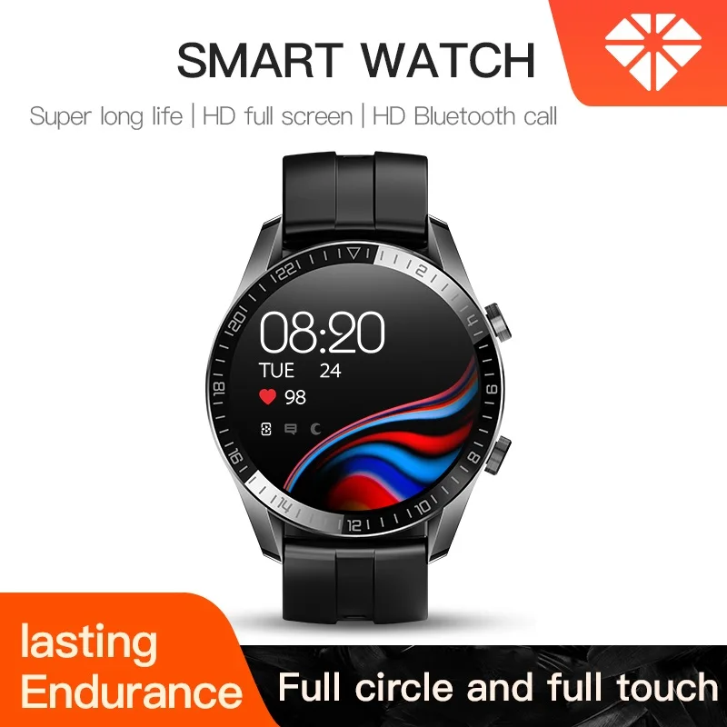 Smart Watch Blood Pressure Monitor Touch Fitness Jogger Tracker Blood Pressure  wrist Blood Pressure Tonometer for sporter