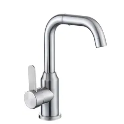 Manufacturer Wanxiang new 304 stainless steel wash hand basin bathroom basin tap hot cold tap
