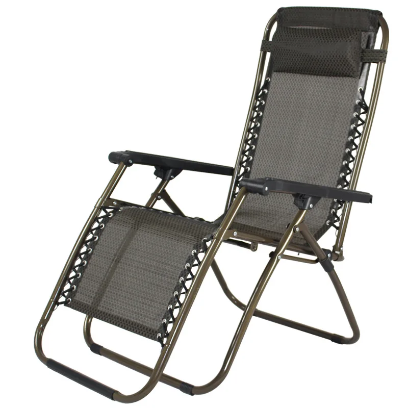 
black folding chair lawn zero gravity lounge Chair folding beach chairs 