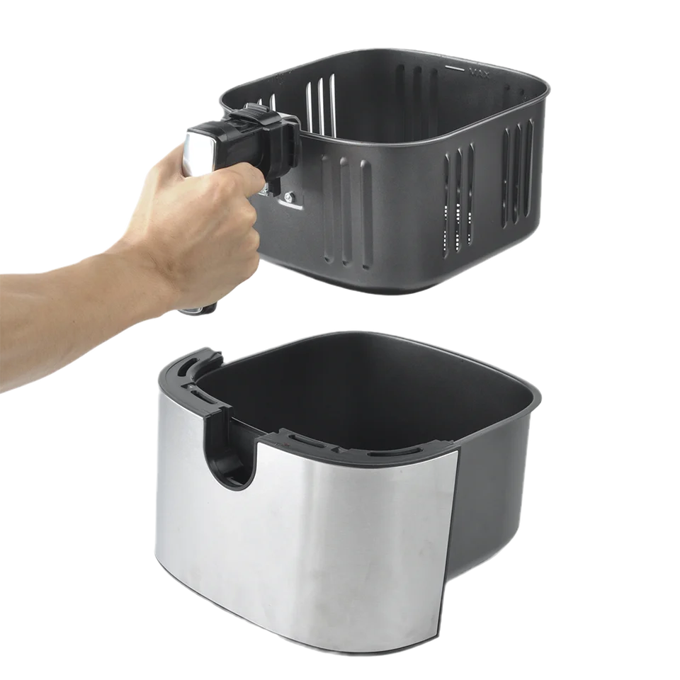 Low Fat Modern Design Big Capacity Chicken Deep Oven with 8 Cooking Presets Oiless Digital Air Fryer Dessini Air Fryer