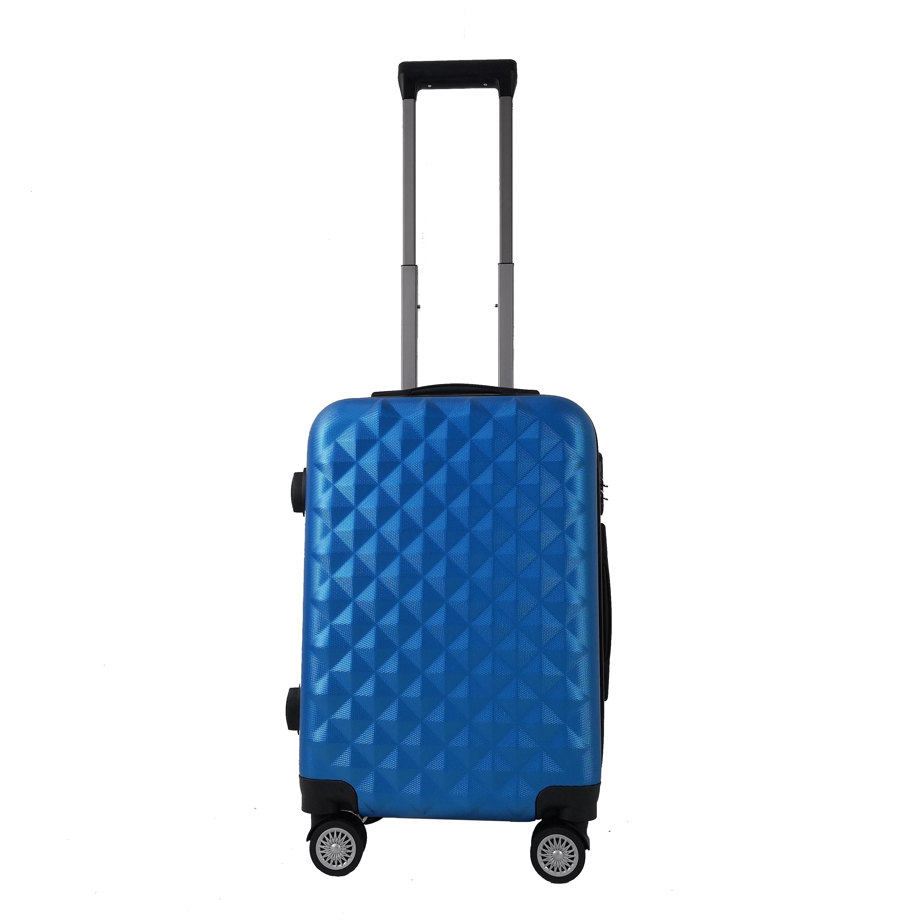 classical luggage high quality pink suitcase 3 pcs luggage set