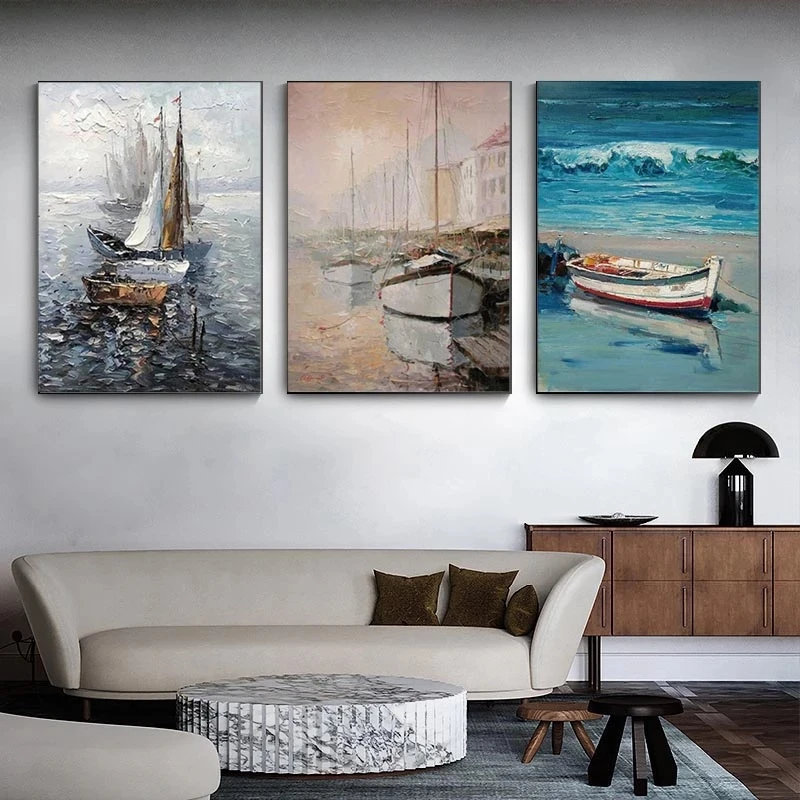 Hot Selling usa Etsy dropshipping Home Decor Painting modern oil painting 100% handmade oil painting
