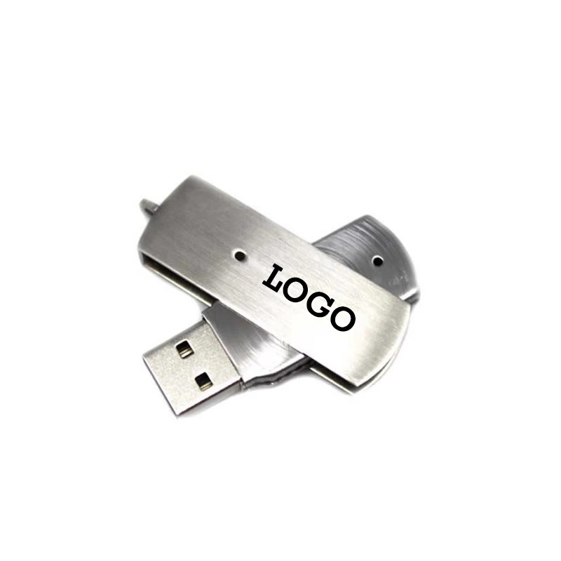 USB stick metal swivel usb pen drive laser engraved logo flash memory 2.0 high speed promotion gift 512GB 256GB USB flash drive